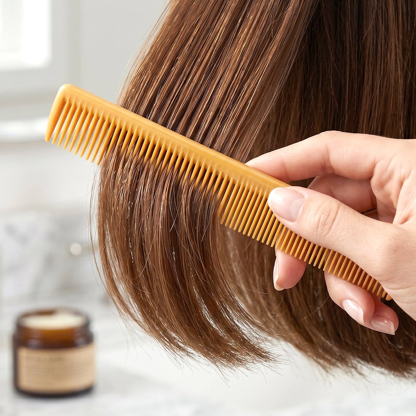 Plastic Hair Comb Set – Durable & Anti-Static for Daily Use