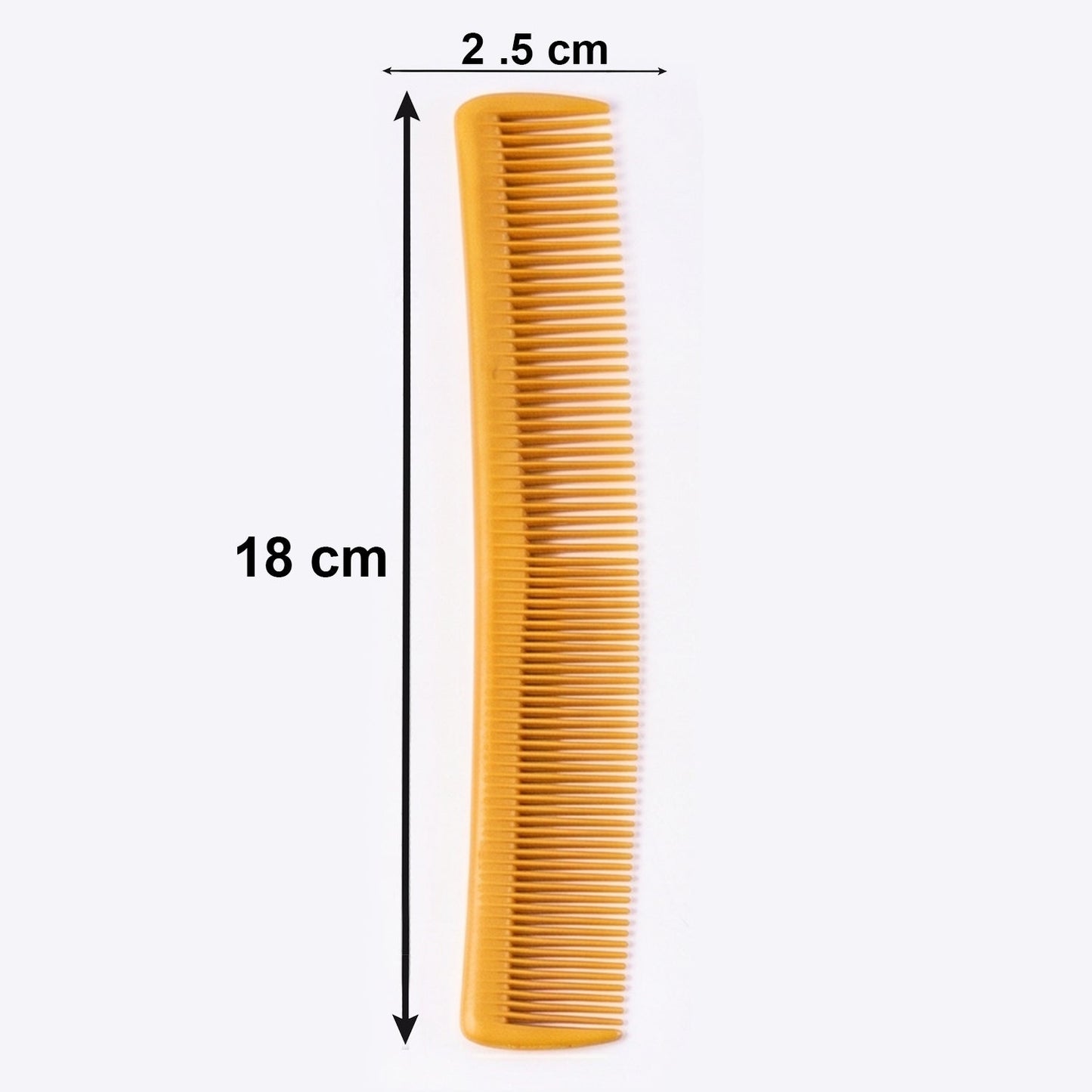 Plastic Hair Comb Set – Durable & Anti-Static for Daily Use