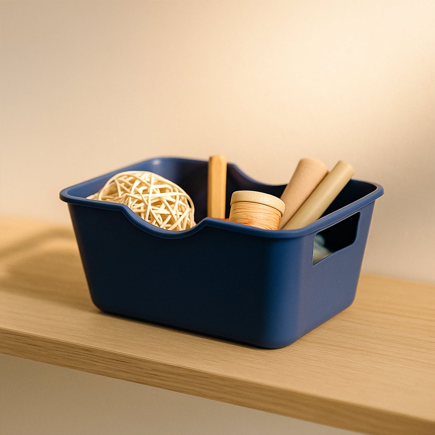 Stay Organized Storage Basket Organizer – Durable, Compact