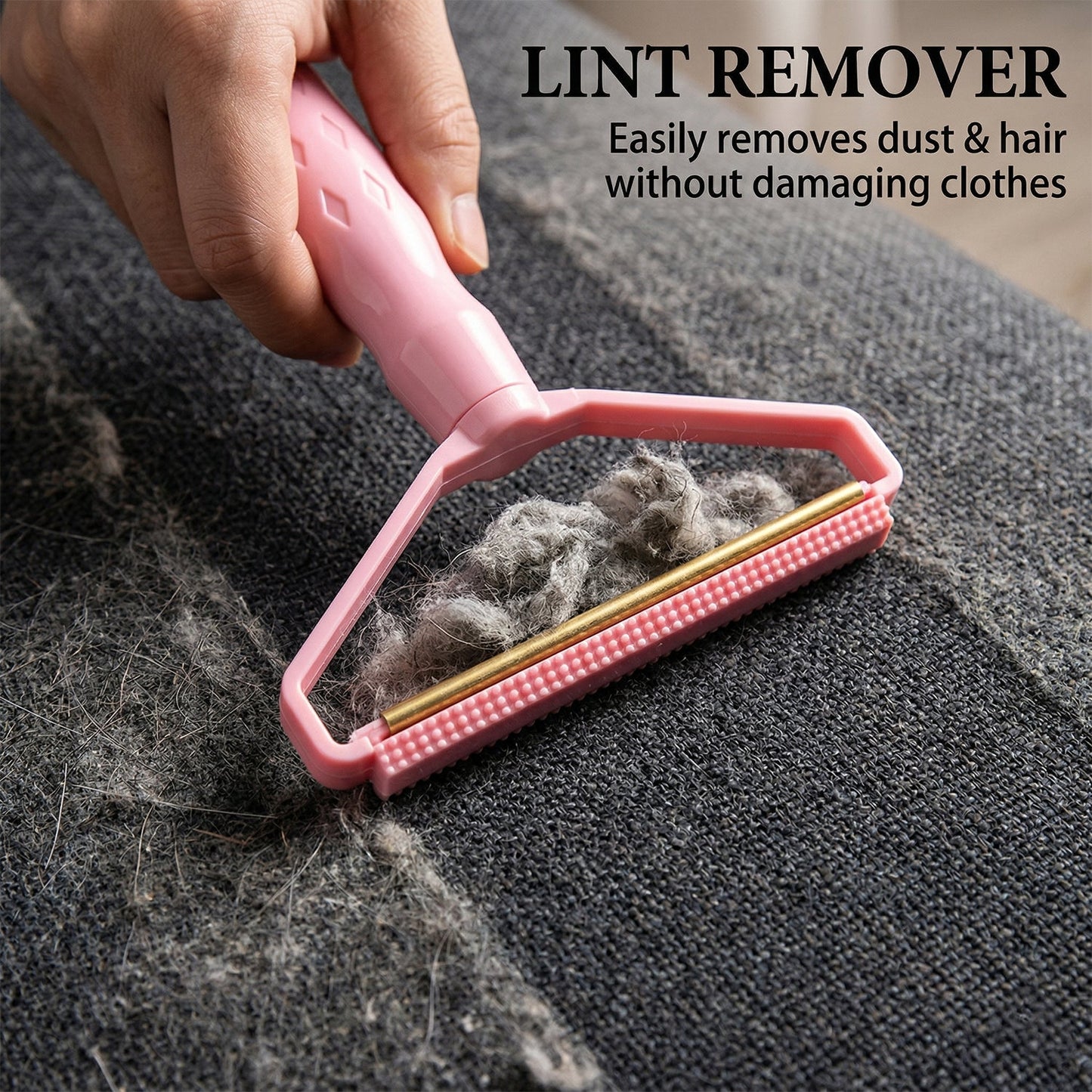All-in-One Reusable Lint Remover Roller – Eco-friendly