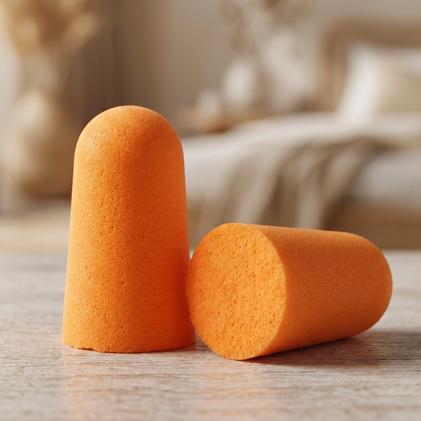 Soft Foam Earplugs – Comfortable Noise Reduction 4 Pairs