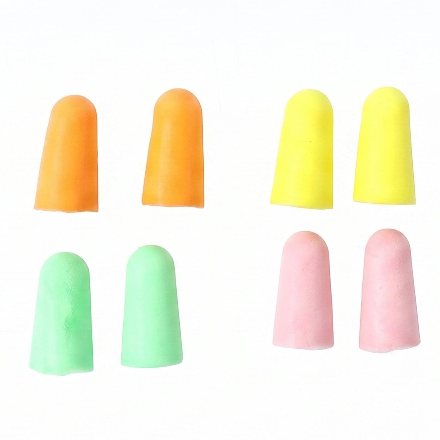 Soft Foam Earplugs – Comfortable Noise Reduction 4 Pairs
