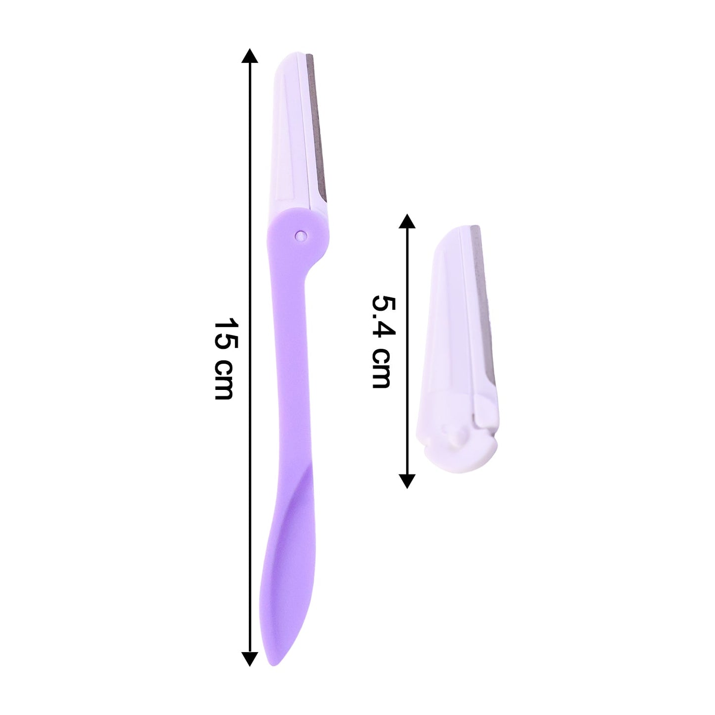 Eyebrow Razor with 3 Replaceable Blades – Precision Facial Grooming