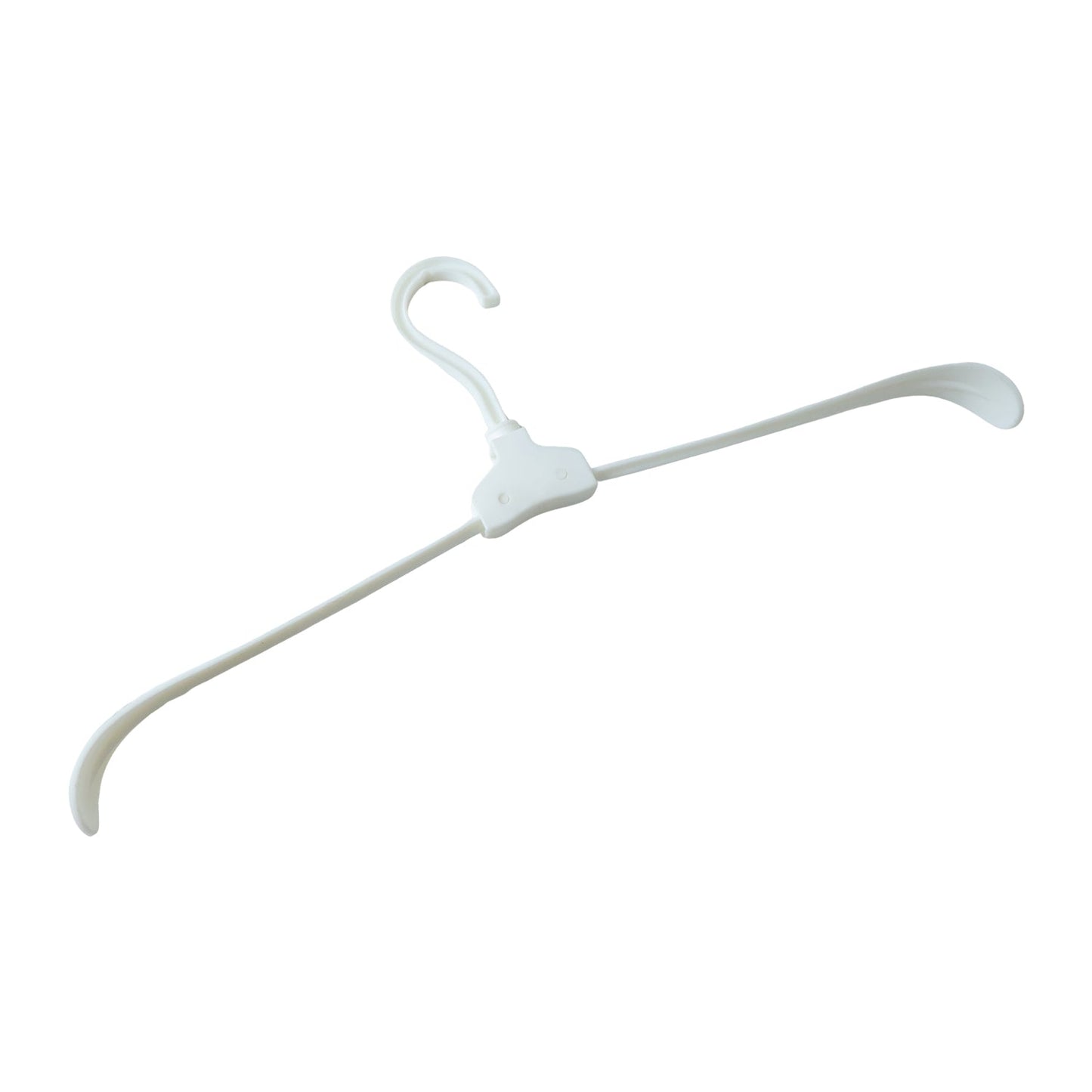 Space-Saving Plastic Clothes Hanger – Travel Friendly