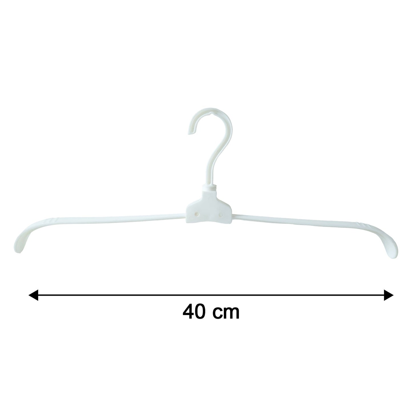 Space-Saving Plastic Clothes Hanger – Travel Friendly
