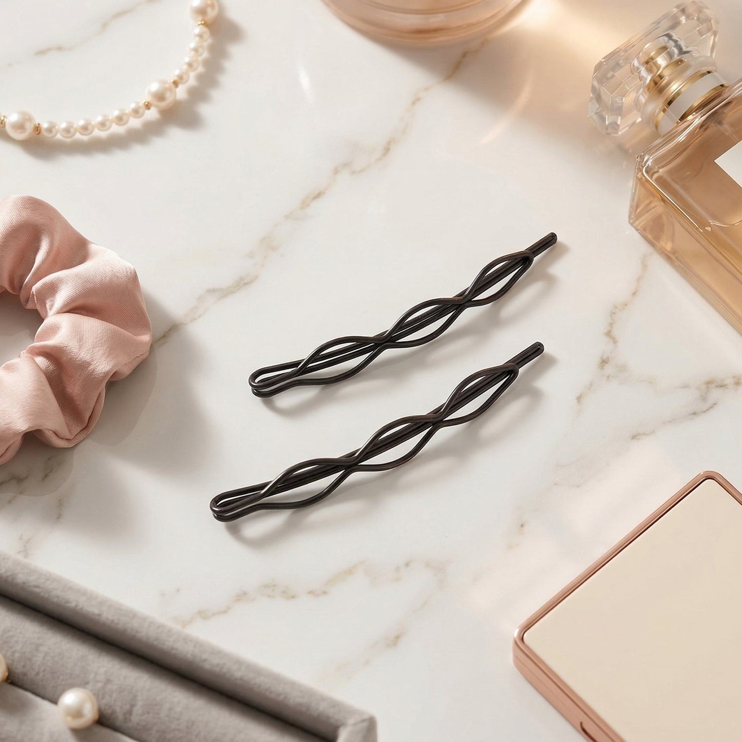 Multipurpose Hair Styling Accessories Set – Pins, Bands & Clips Kit