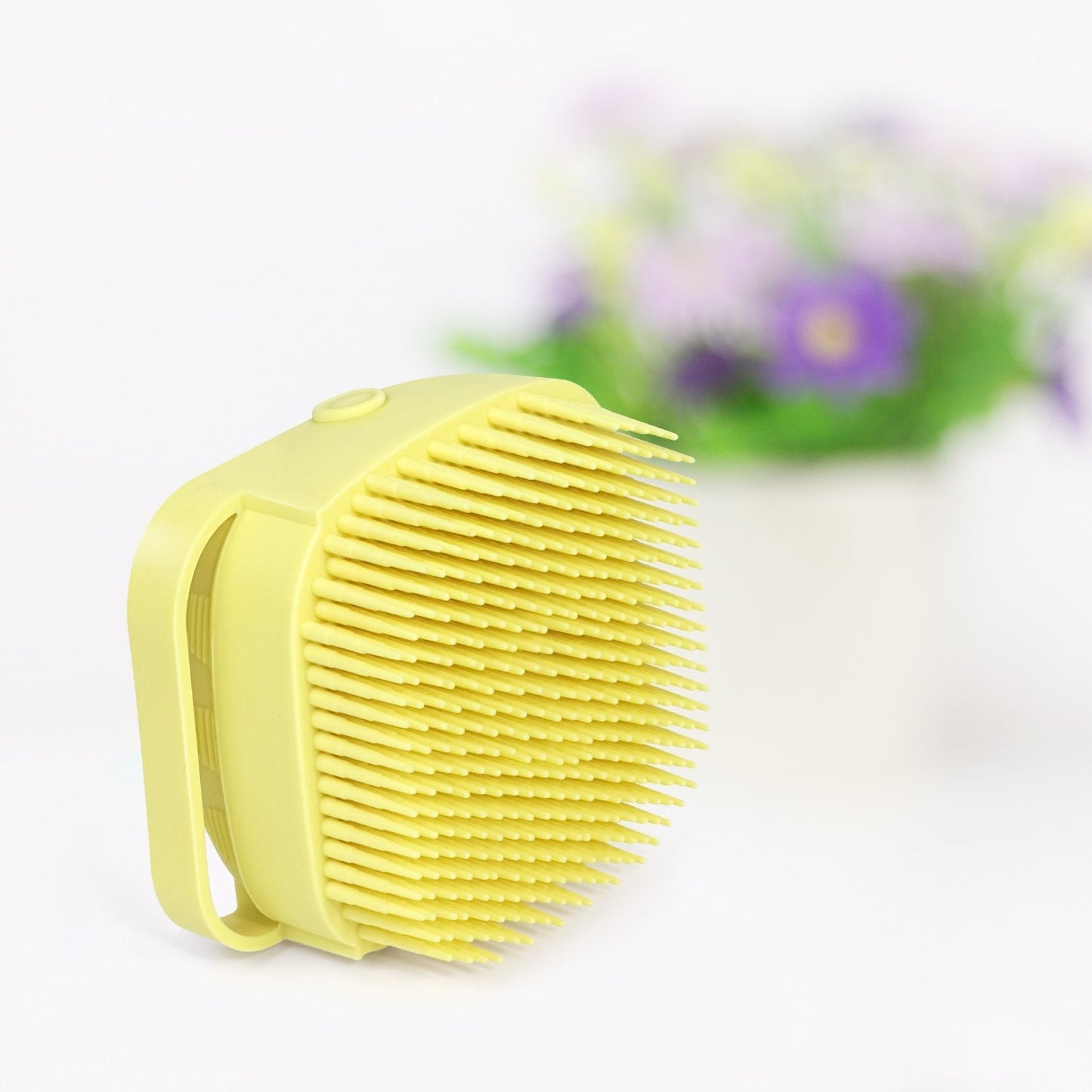 Silicone Bath Brush – Massage & Shampoo Dispenser for Shower | VelvaBloom