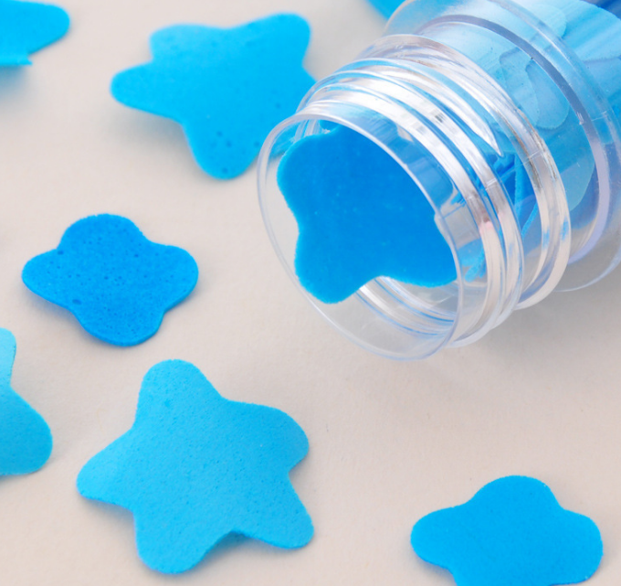 Flower-Shaped Paper Soap Strips – Portable & Travel-Friendly Cleanser