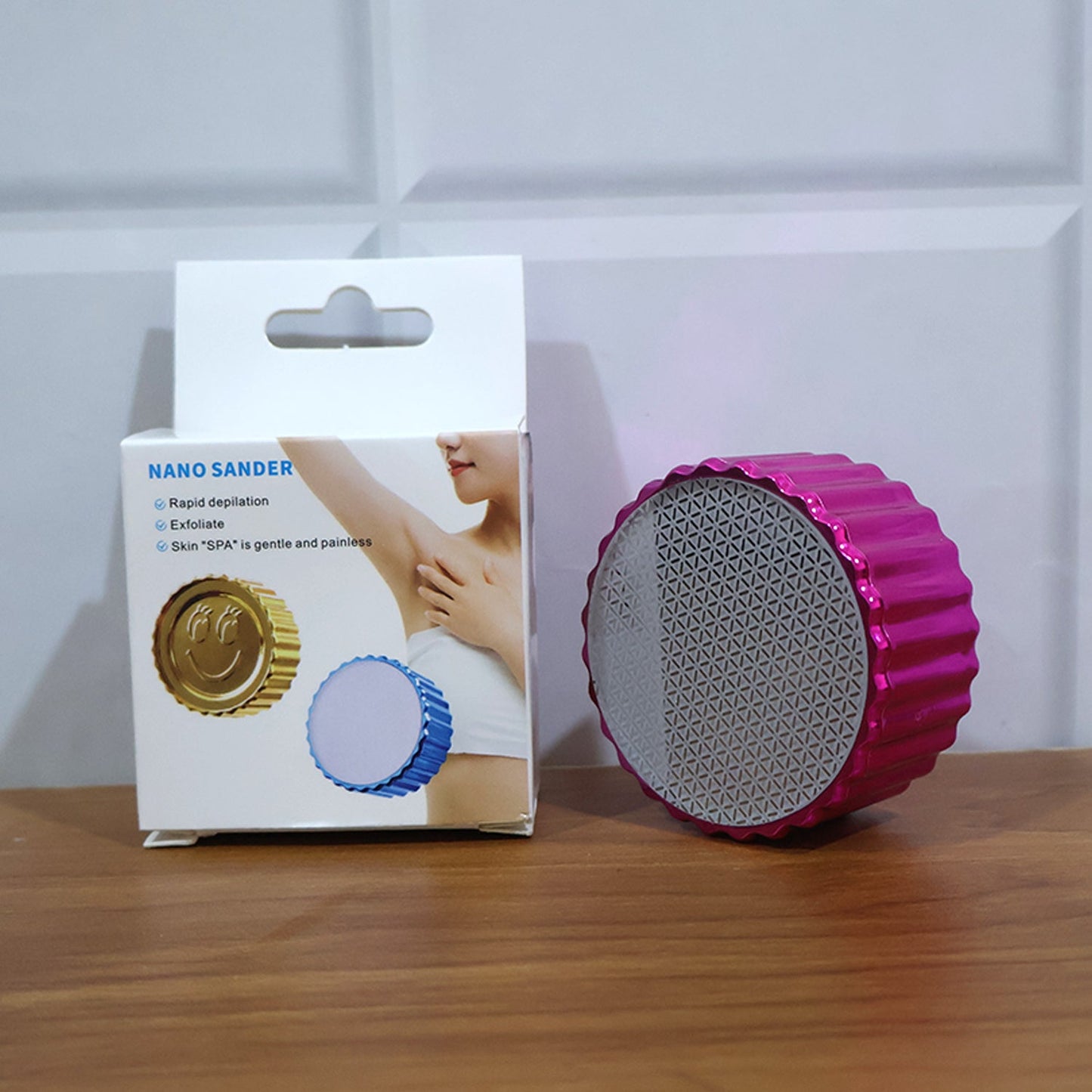Nano Hair Remover – Painless Crystal Hair Eraser for Body | Calm & Curl