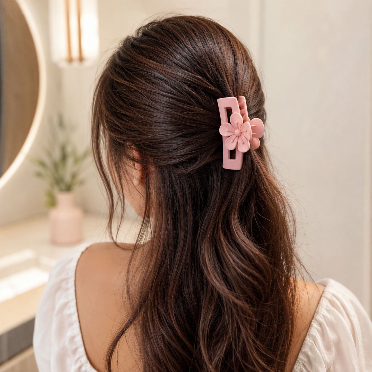 Plastic Hair Claw Clip – Strong Grip & Trendy Design for Women & Girls
