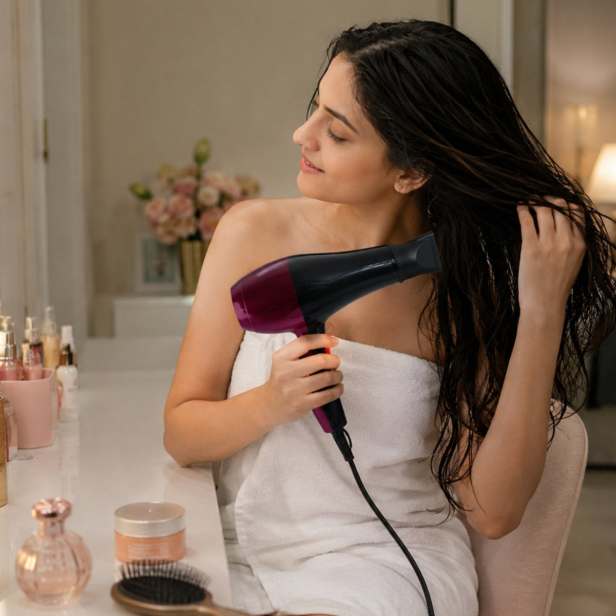 Professional Hair Dryer – High Power 2-Speed Salon Dryer