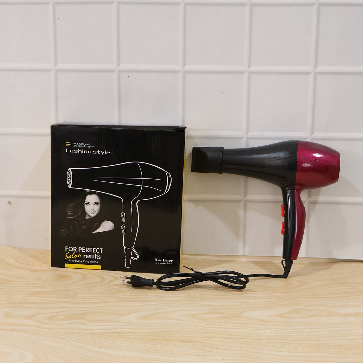 Professional Hair Dryer – High Power 2-Speed Salon Dryer