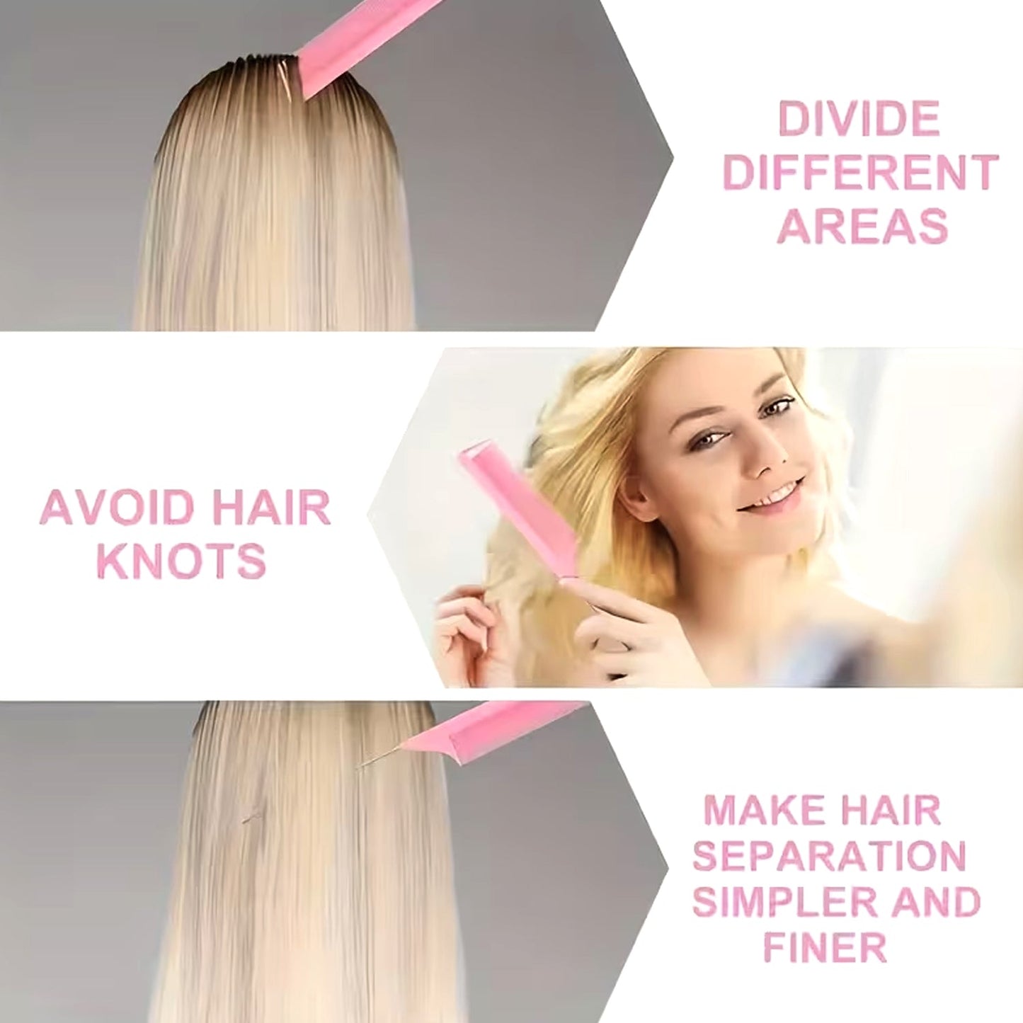 Hair Styling Tool Set – Easy & Gentle Braiding & Ponytails