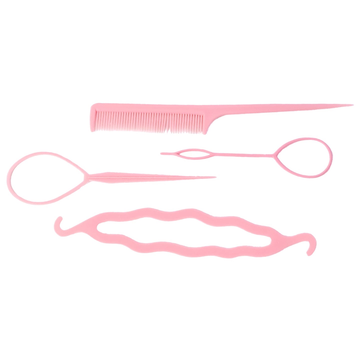 Hair Styling Tool Set – Easy & Gentle Braiding & Ponytails