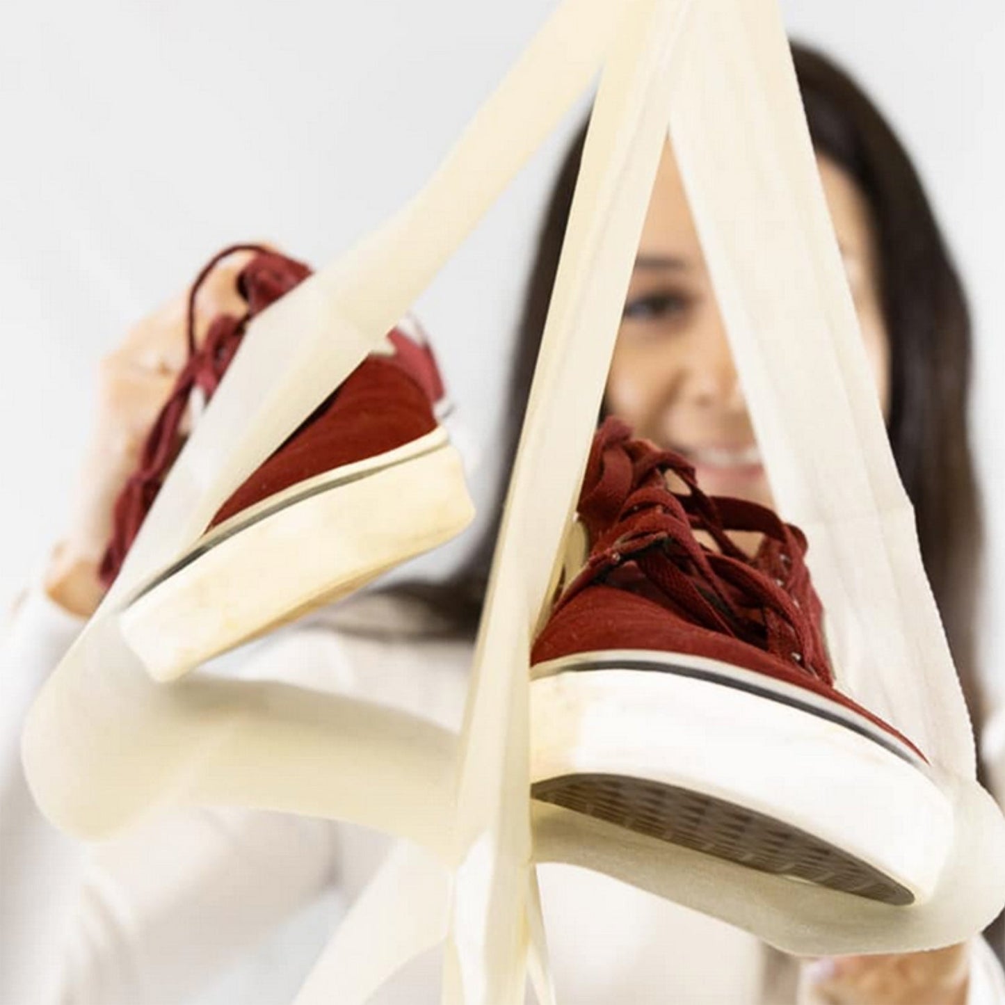Space-Saving 12-Pocket Hanging Shoe Organizer – Durable