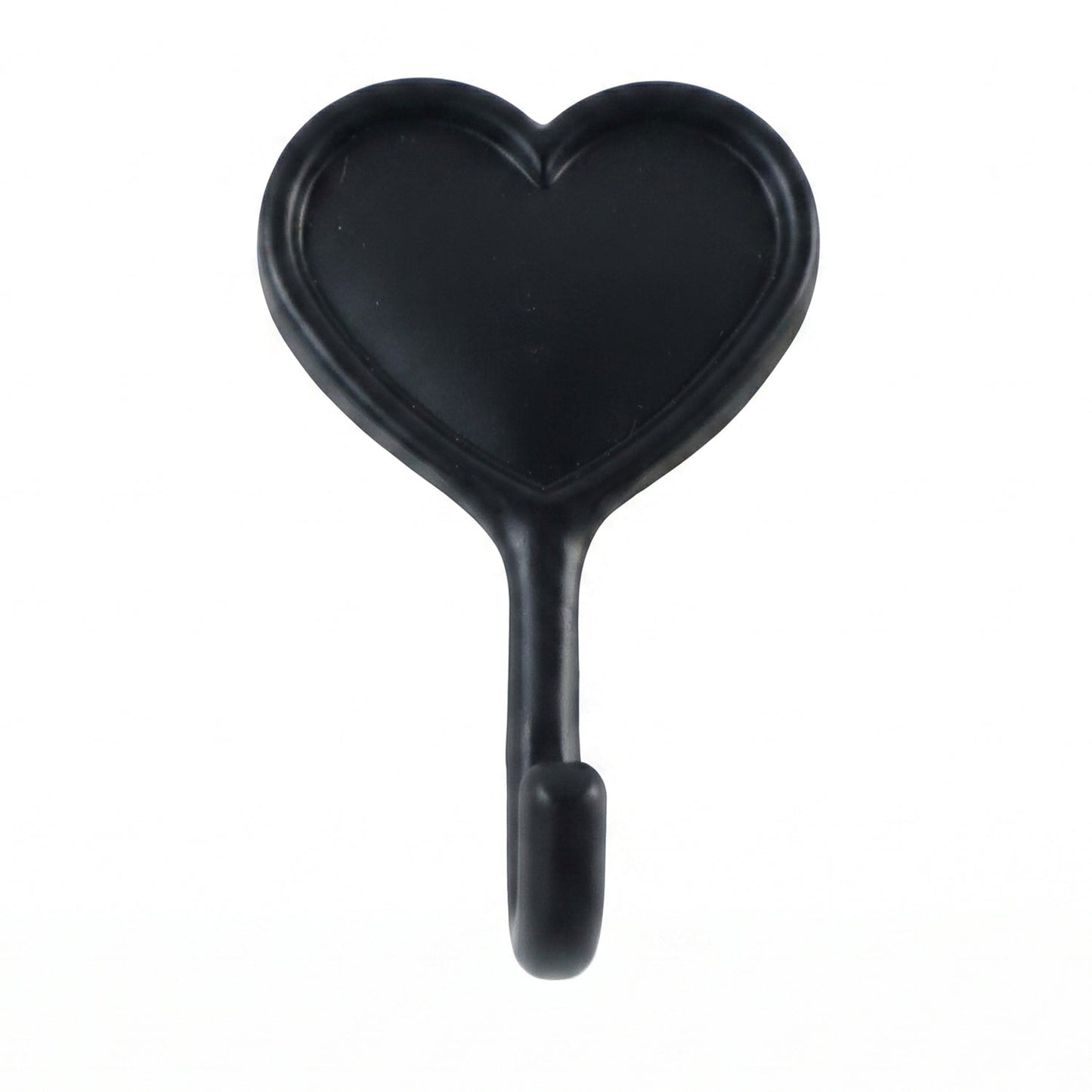 Heavy-Duty Self Adhesive Wall Hook Heart Shape Key (1 Pc)