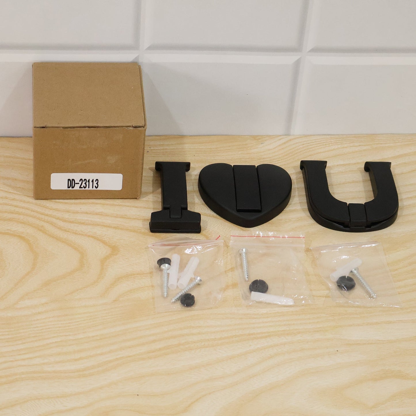 Heavy-Duty Premium Wall Hook 3 In 1 Self Adhesive (3 Pc)