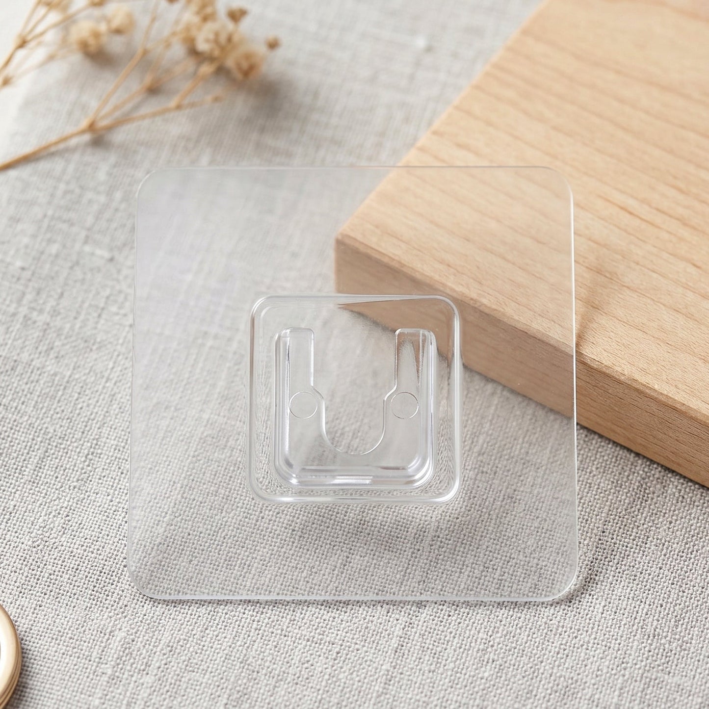 Self-Adhesive Wall Hook – Damage-Free, Waterproof, Strong