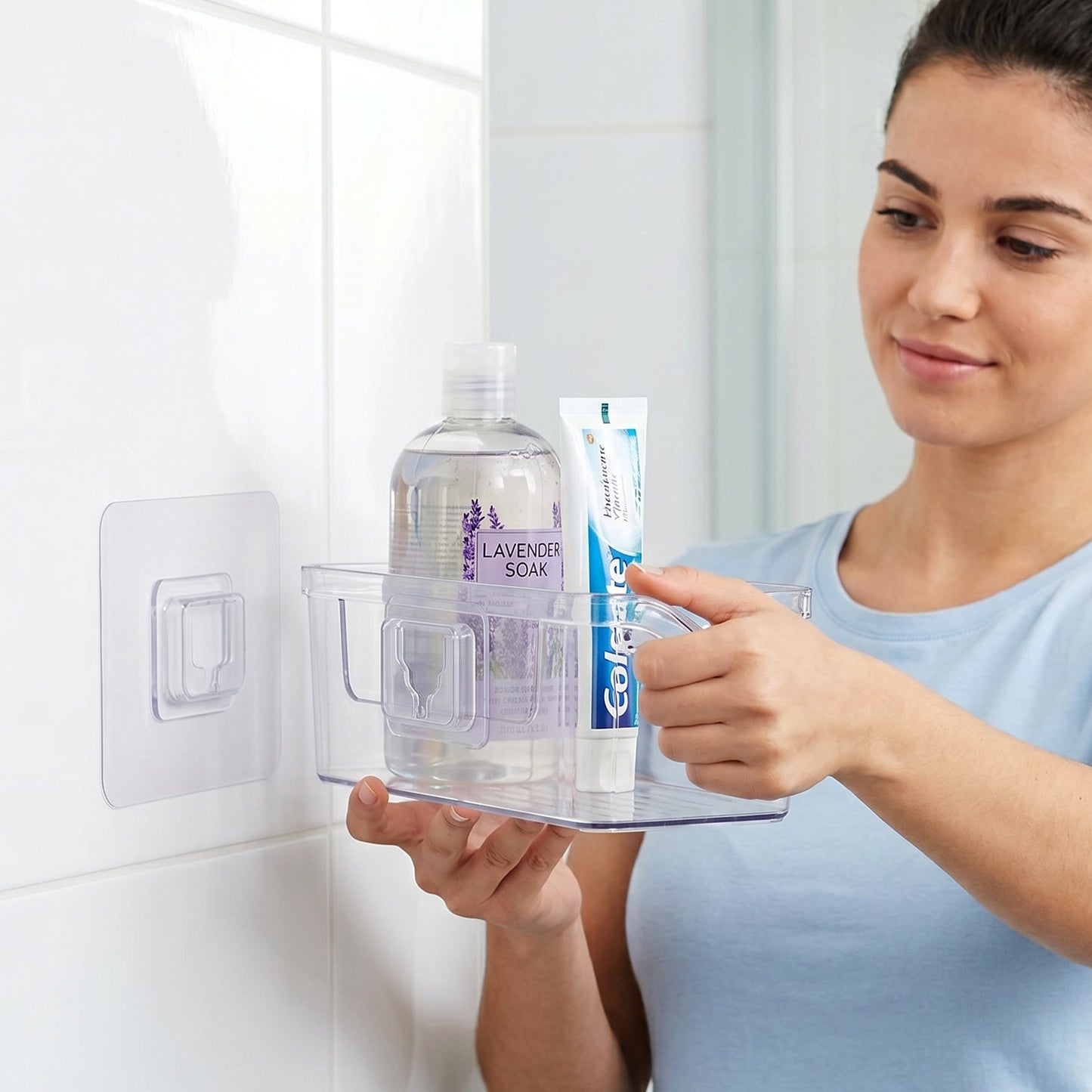 Self-Adhesive Wall Hook – Damage-Free, Waterproof, Strong