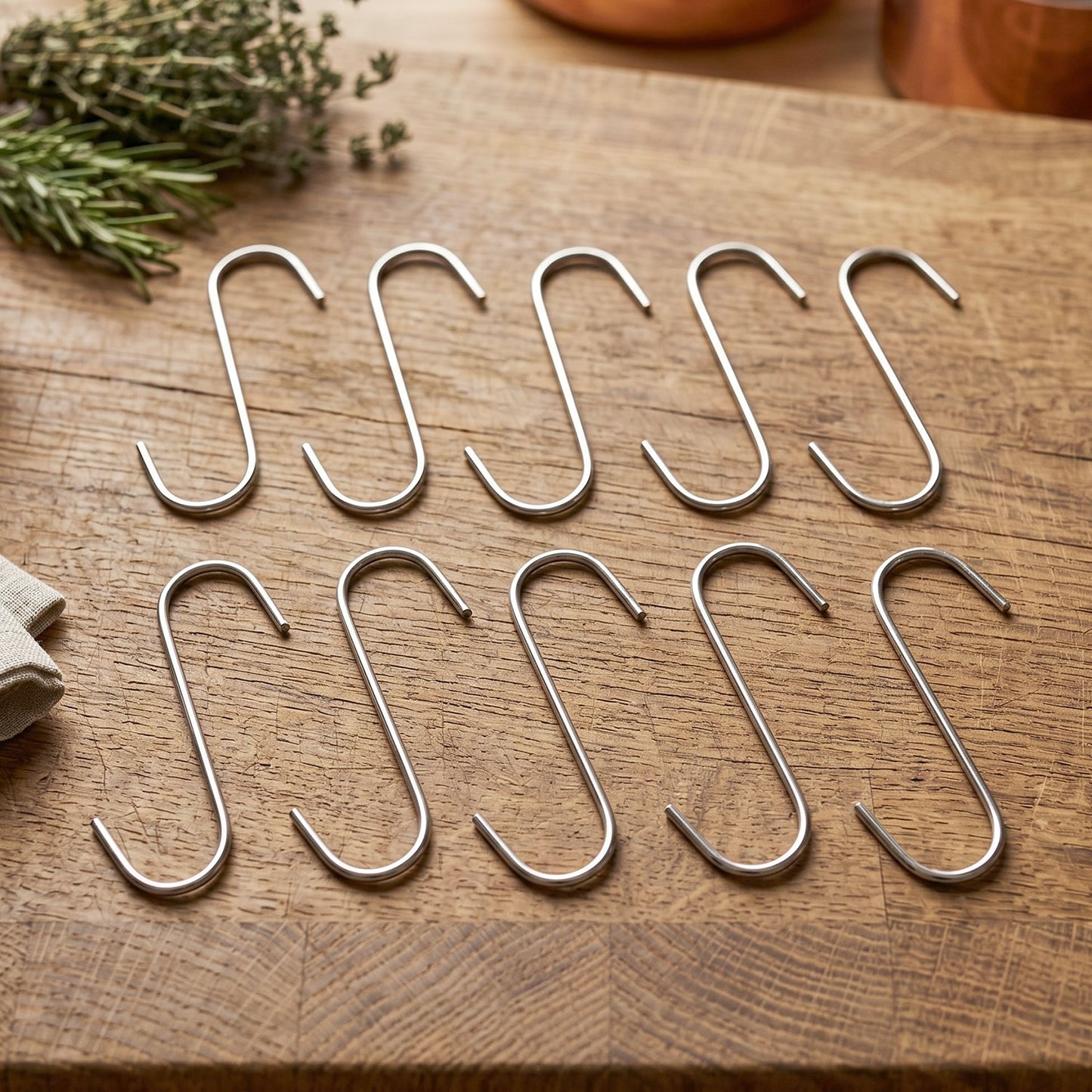 Heavy-Duty S-Shaped Hanging Hook – Strong Metal