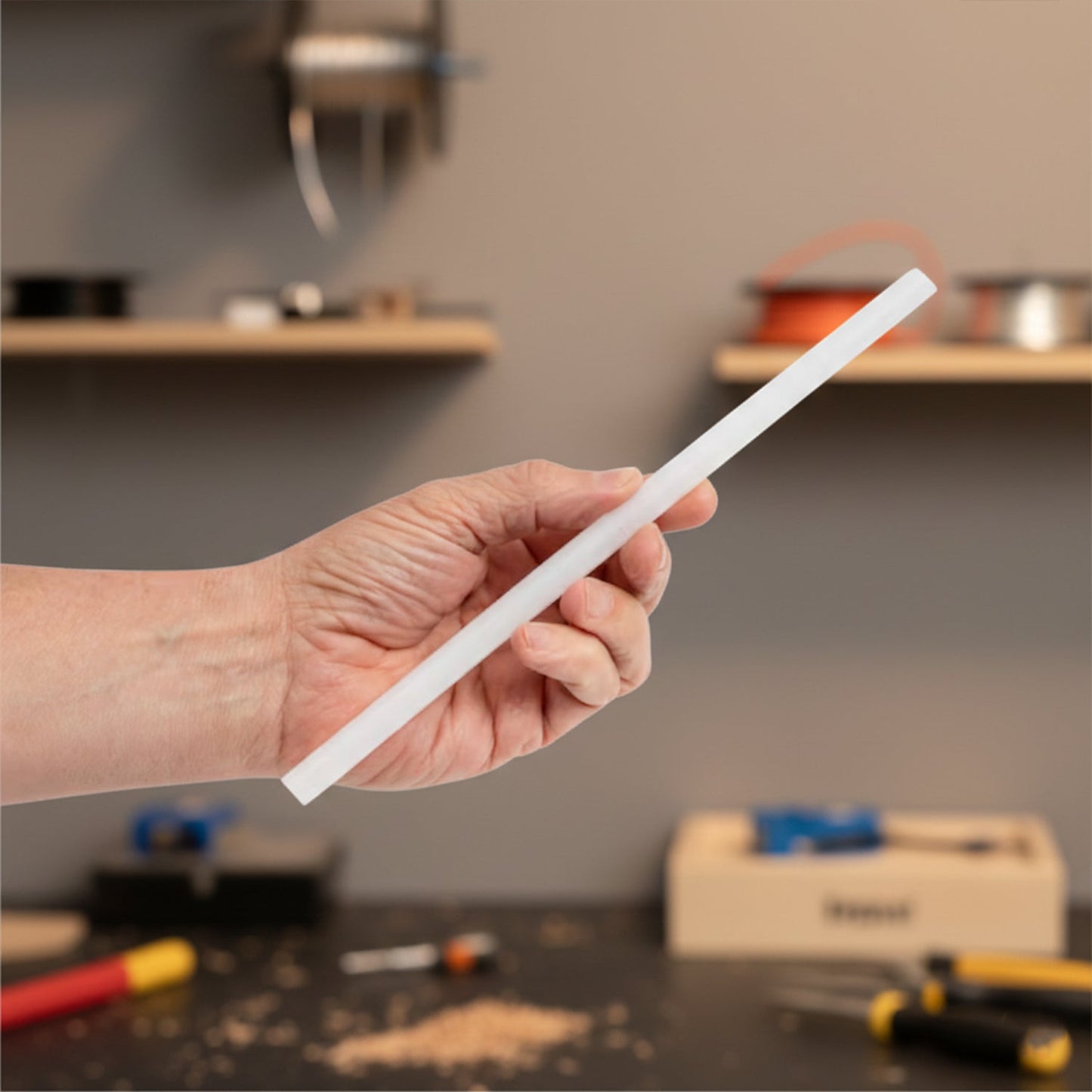 Extra Long Hot Melt Glue Stick – 29 cm Transparent Strong Bond