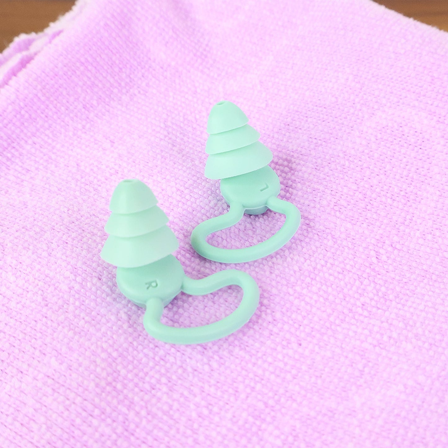 Silicone Noise Reduction Earplugs – Comfortable Triple-Layer Design