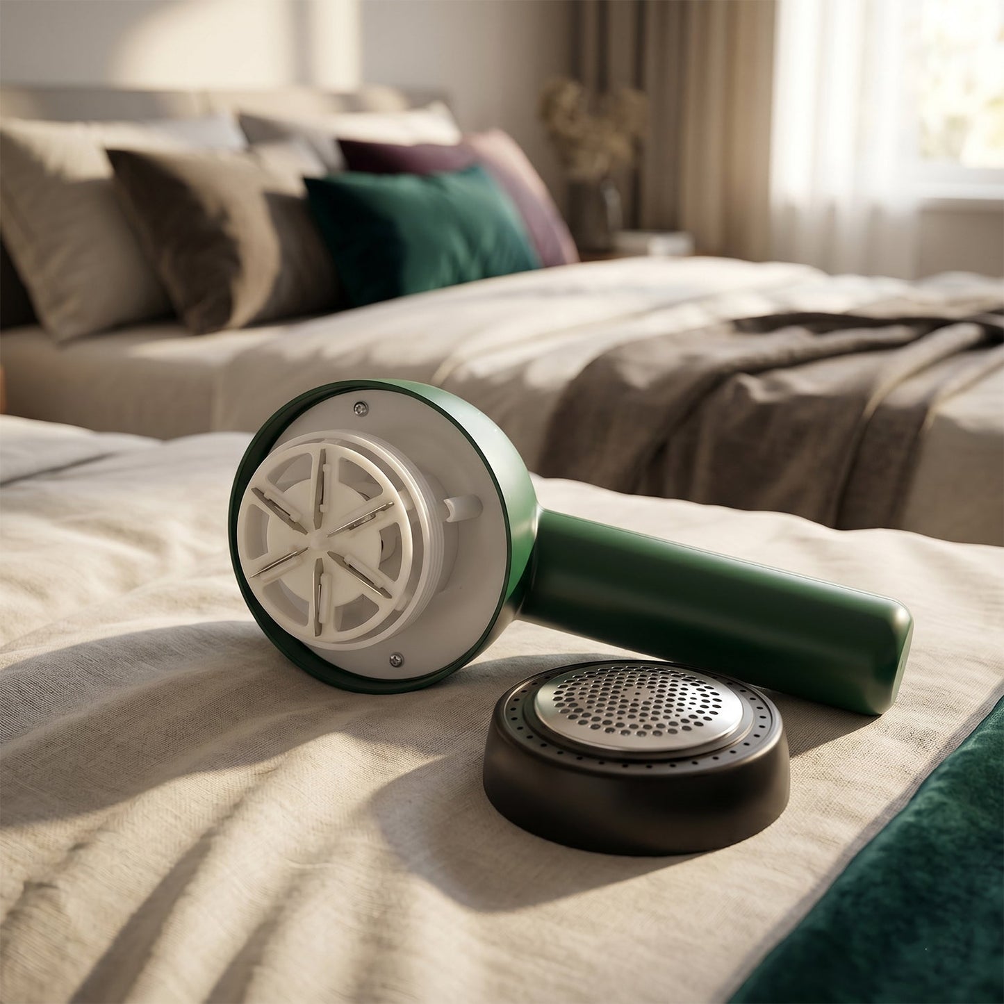 Travel-Ready Electric USB Lint Remover – Cordless Fabric