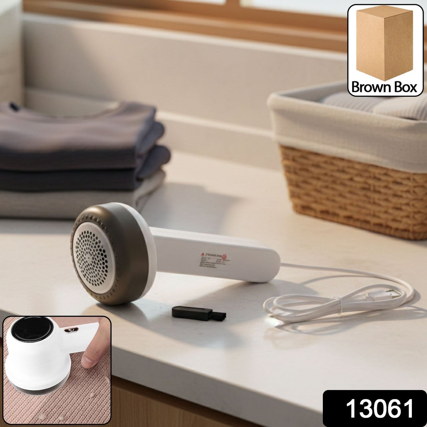 Rechargeable Fabric Lint Remover – Gentle & Efficient - main product view