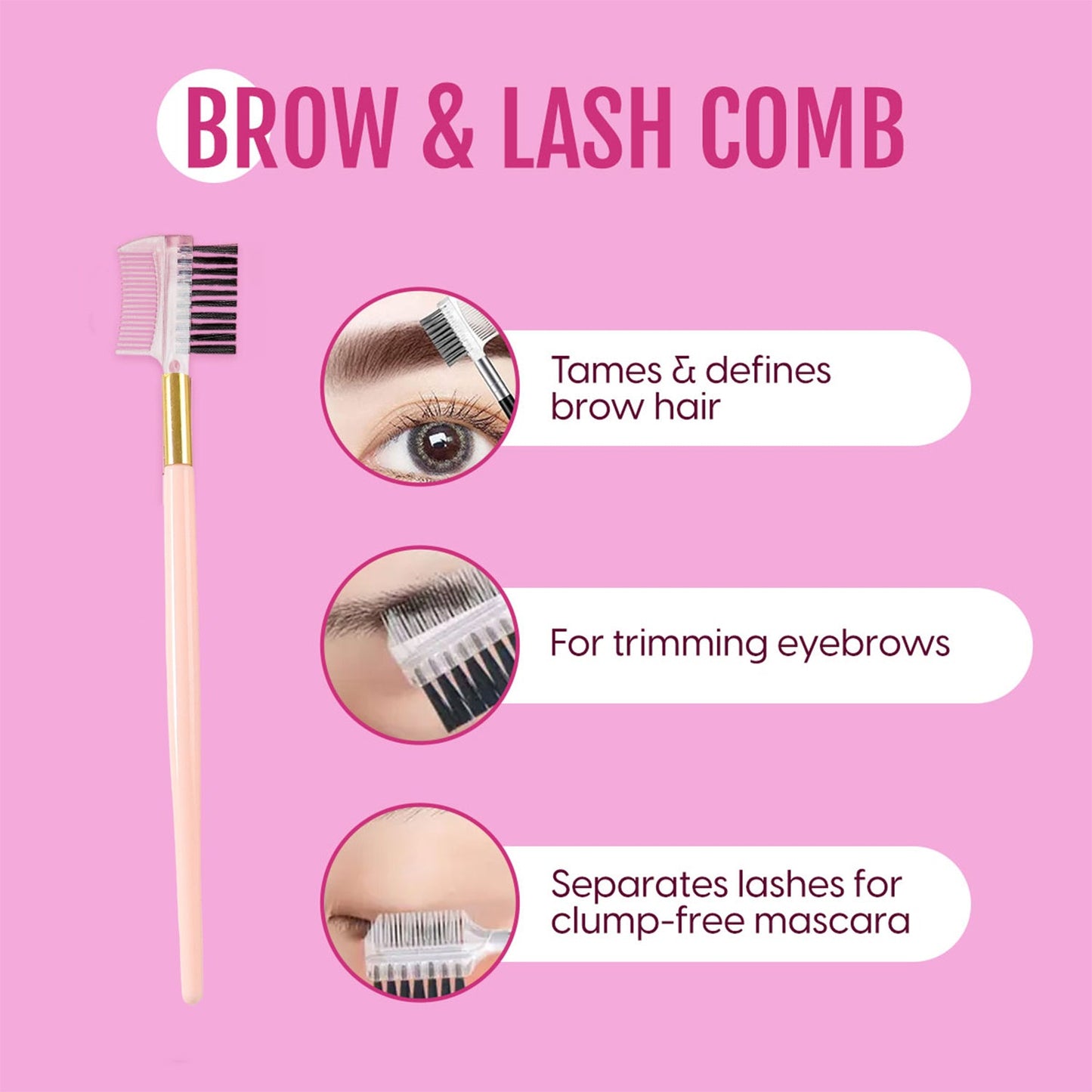 Professional Makeup Brush Set 9-in-1 – Complete Face & Eye Kit