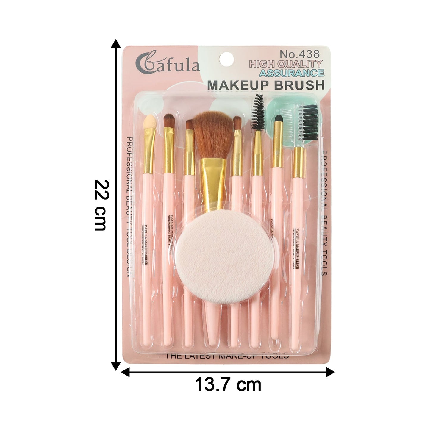 Professional Makeup Brush Set 9-in-1 – Complete Face & Eye Kit