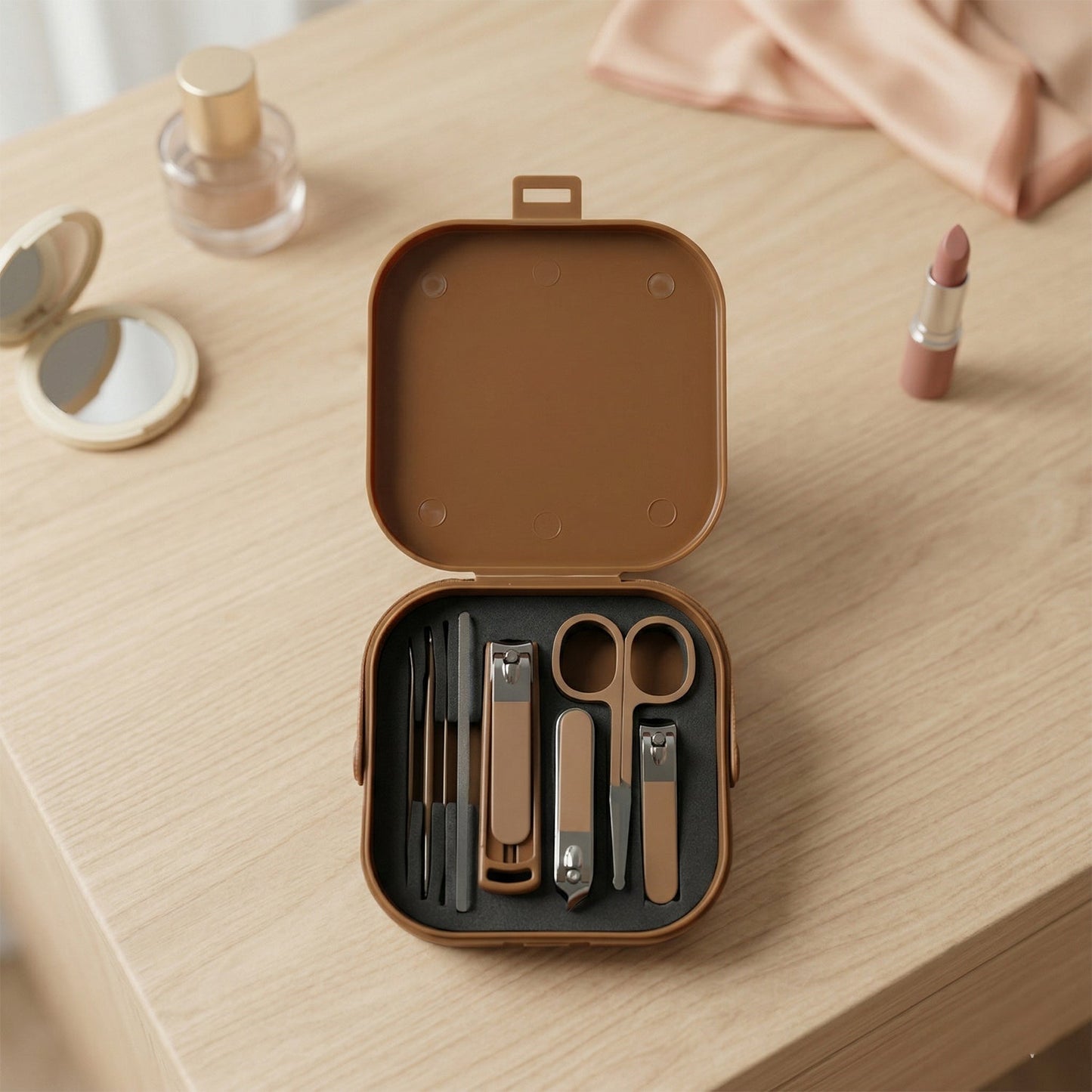 Manicure Pedicure Kit – Complete Nail Care Tools Set for Home & Travel