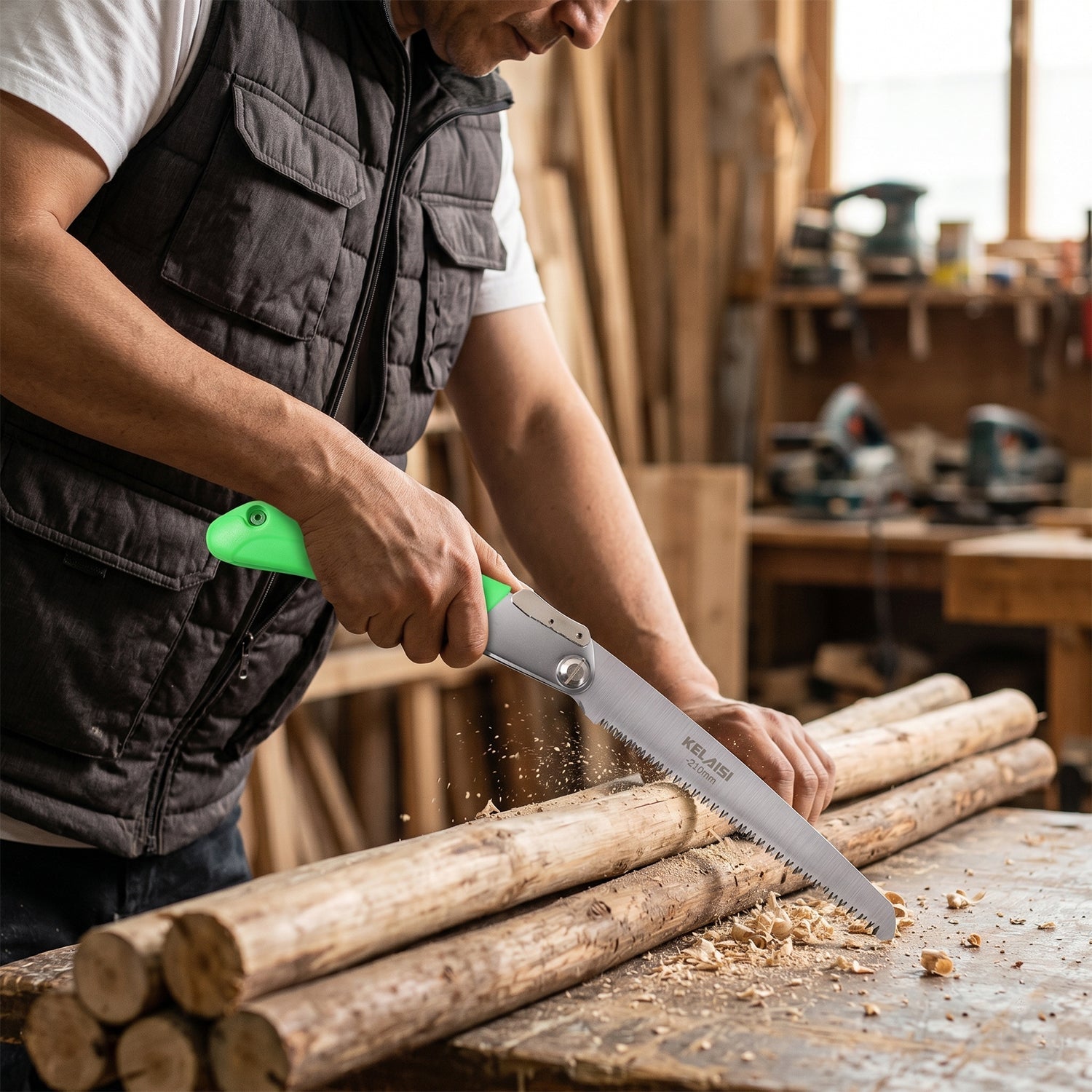 Folding saw pruning use
