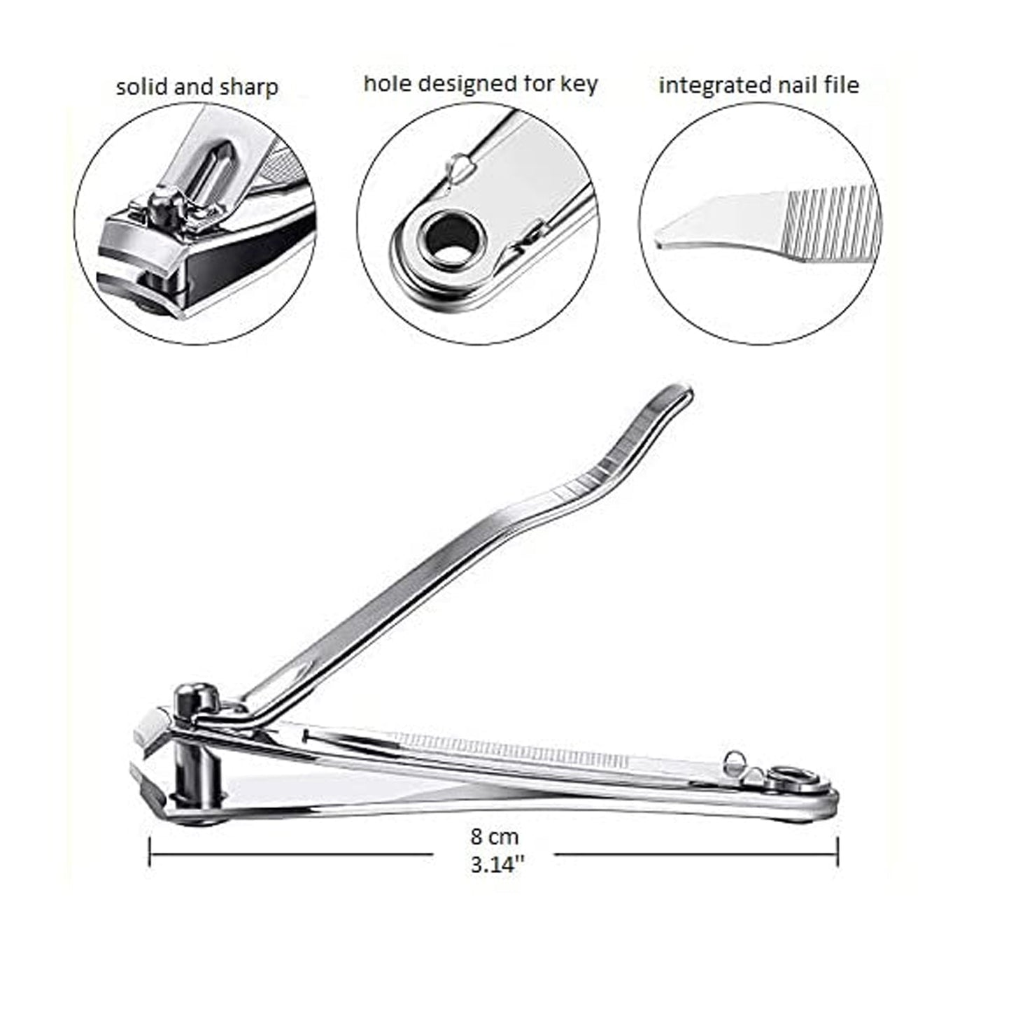 Stainless Steel Nail Cutter – Heavy-Duty Precision Trimming