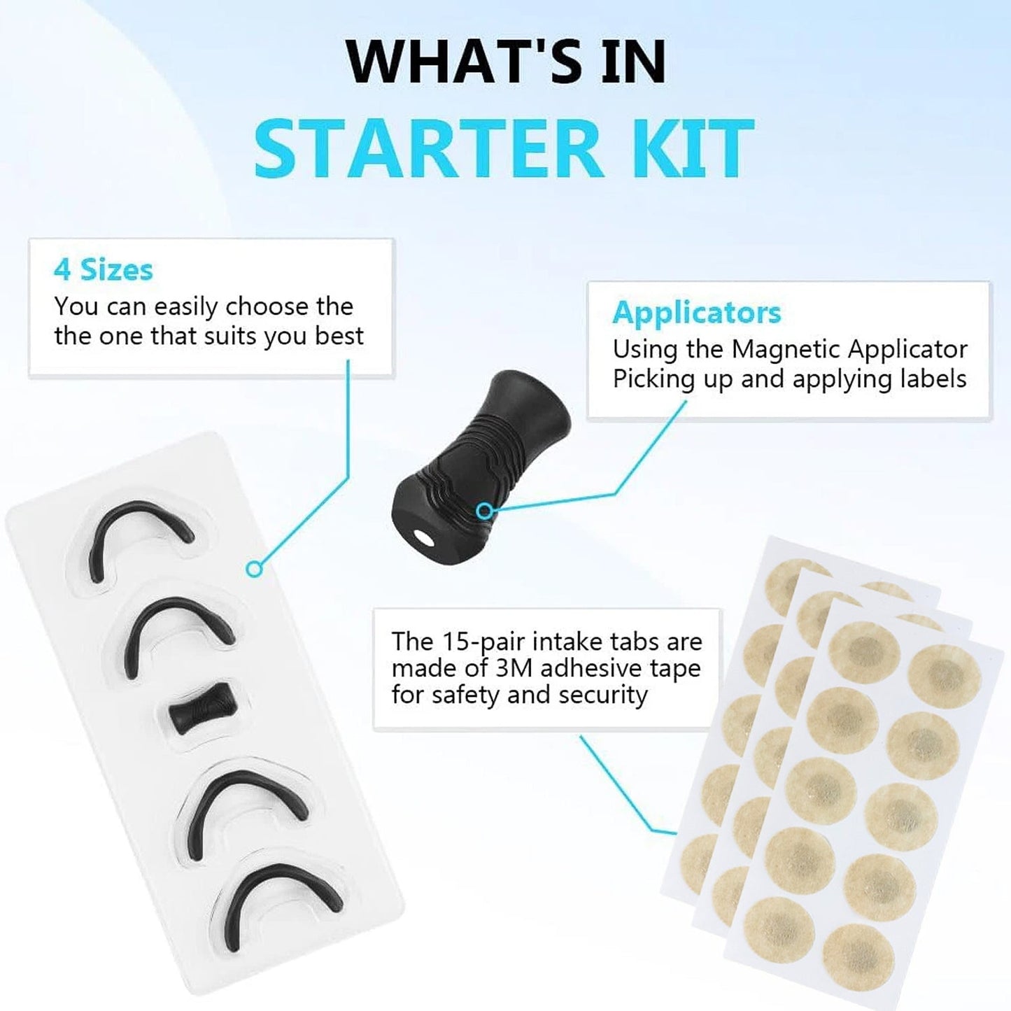 Nasal Strip Starter Kit – Boost Oxygen & Reduce Snoring Comfortably