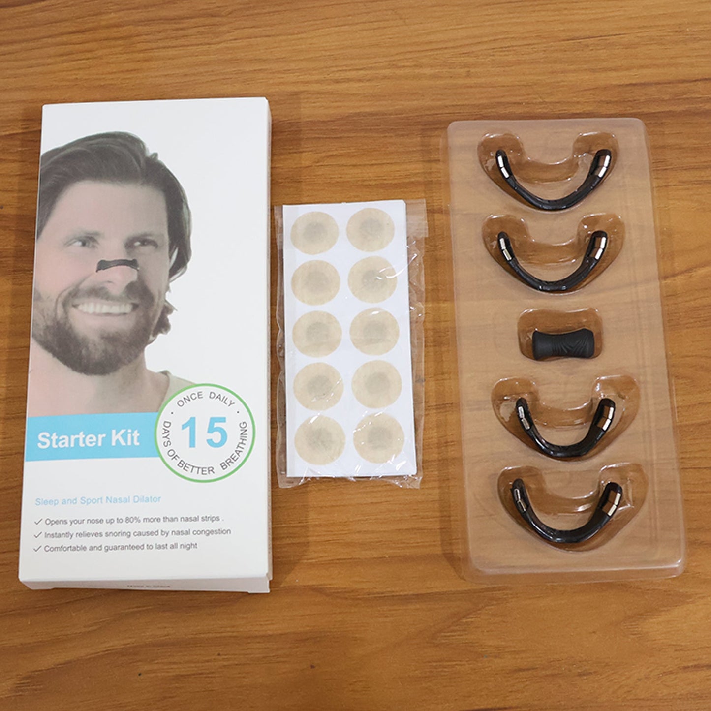 Nasal Strip Starter Kit – Boost Oxygen & Reduce Snoring Comfortably