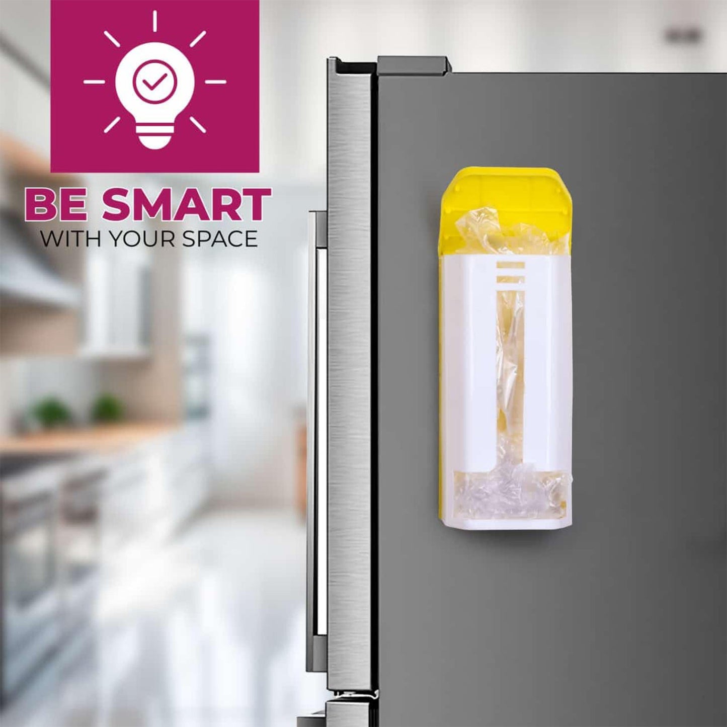 Effortless Control Wall-Mounted Bag Dispenser – Kitchen