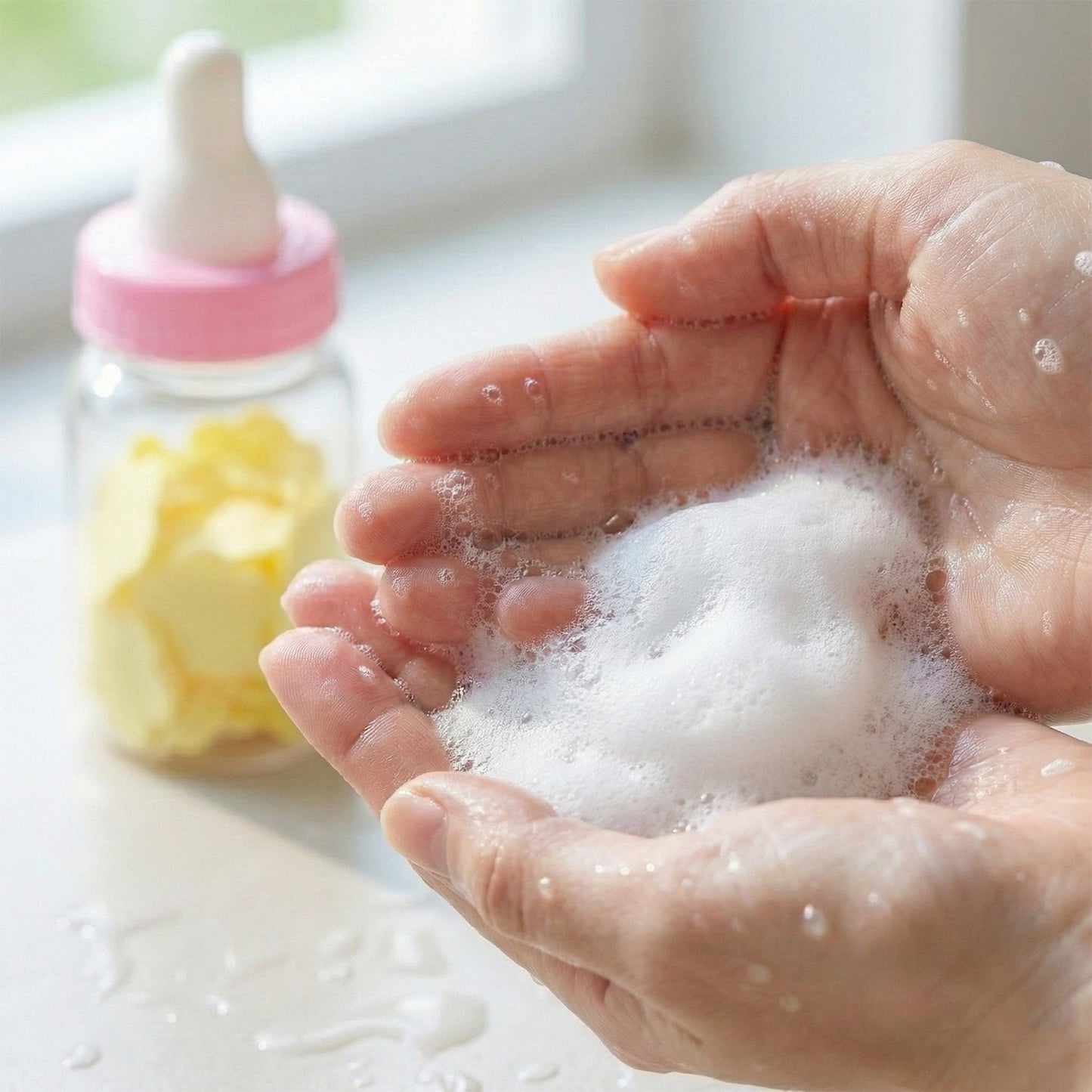 Baby Bottle Soap Paper Sheets – Portable Hand Hygiene Set