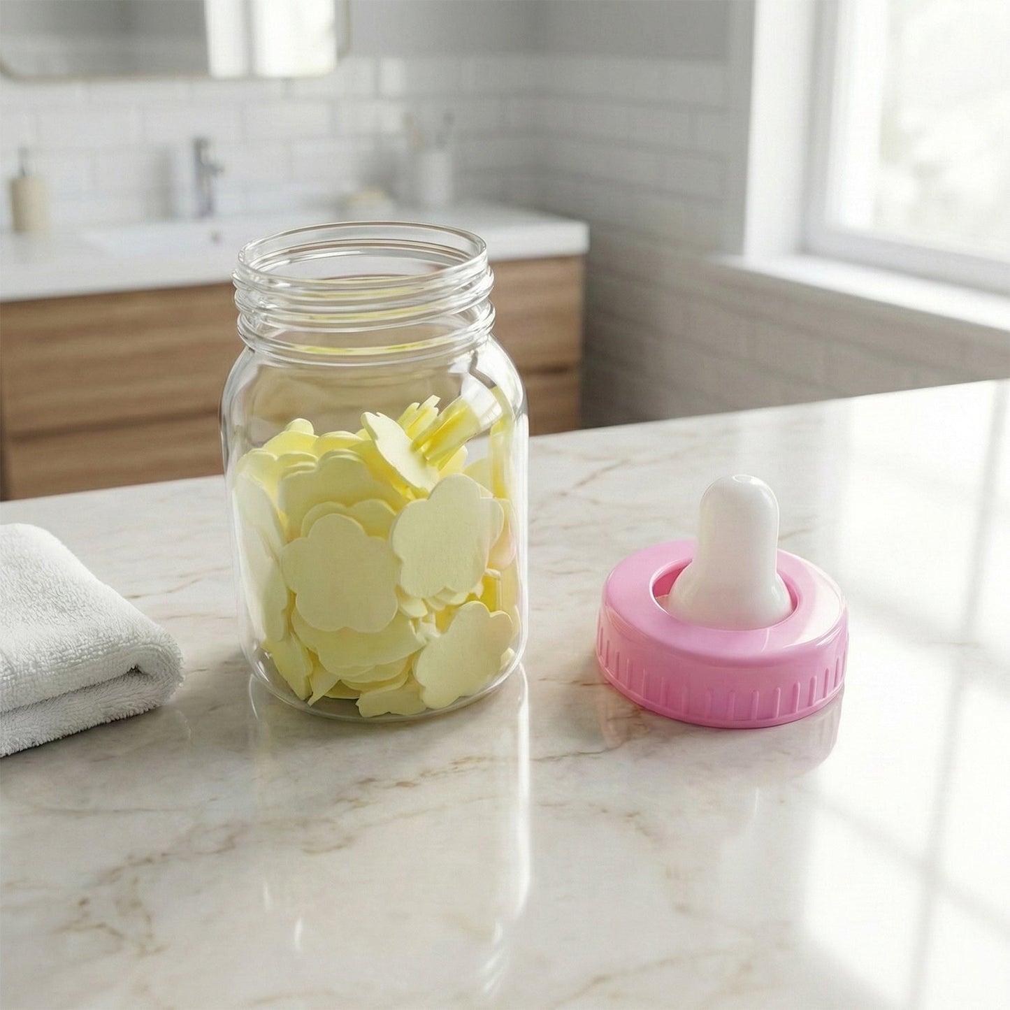 Baby Bottle Soap Paper Sheets – Portable Hand Hygiene Set