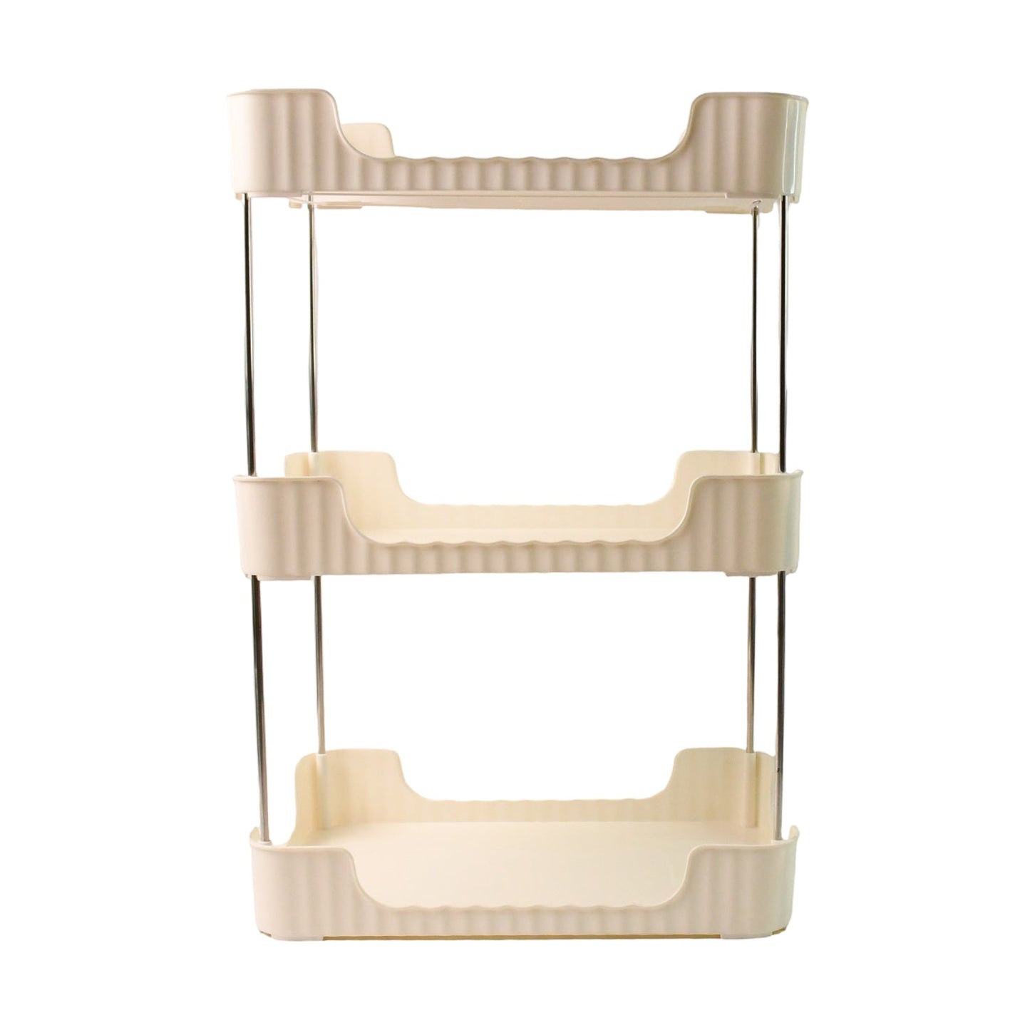 Stay Organized 3-Tier Storage Organizer Rack – Compact