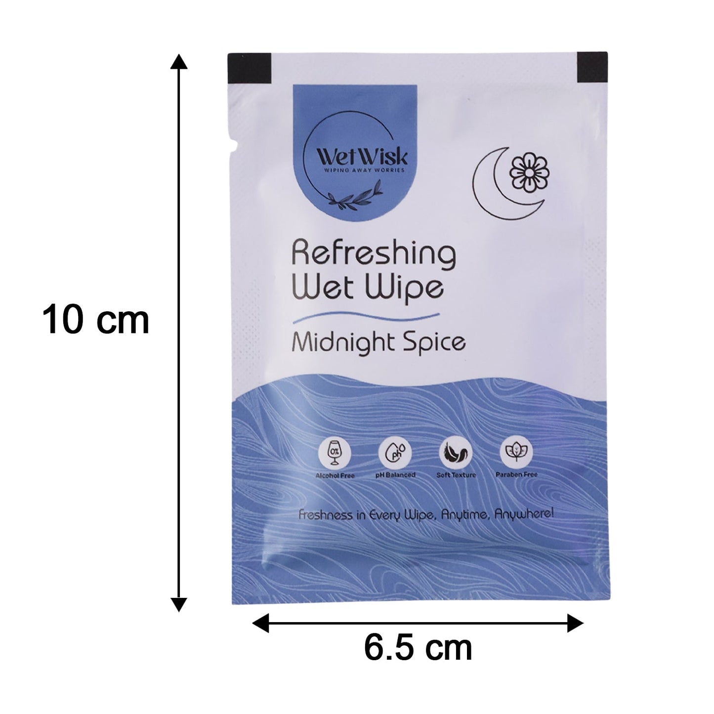 Wet Wipes – Gentle Cleansing for Face, Body & Hands (1 Pc)
