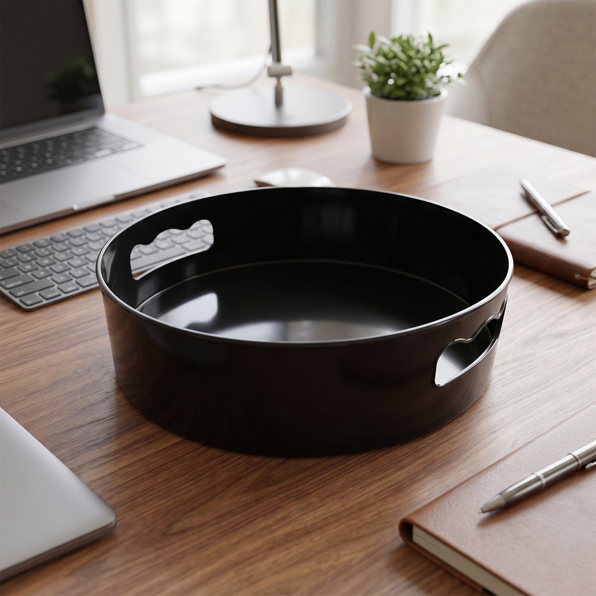 Mess-Free Rotating Storage Tray – Degree Turntable Organizer