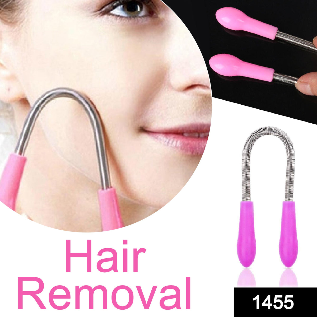 Facial Hair Remover Spring – Painless & Easy