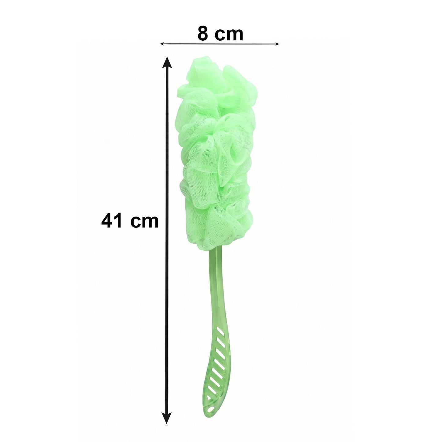 Long Handle Bath Loofah – 45cm Reach Back Scrubber | Mist & Relax