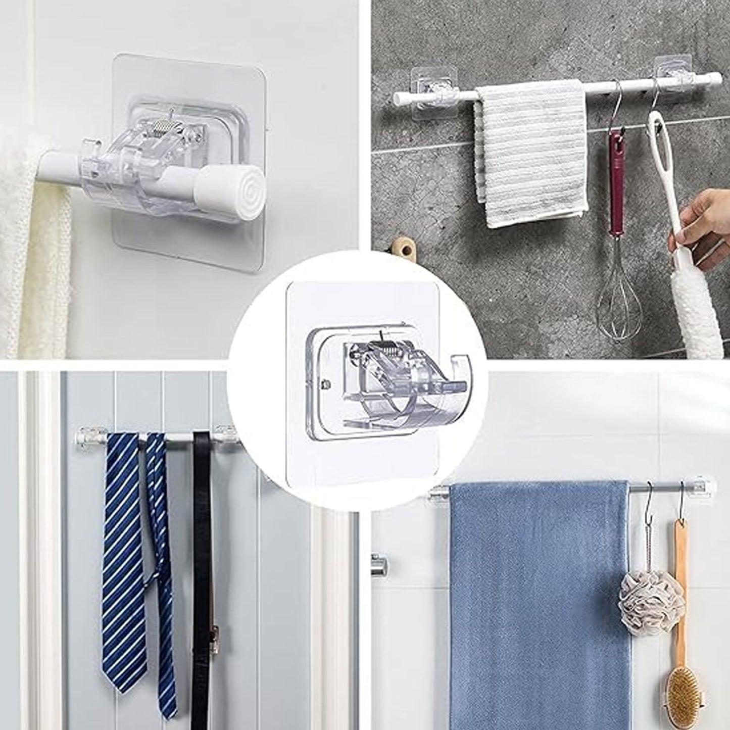 Heavy-Duty Self-Adhesive Wall Hook – Easy to Install