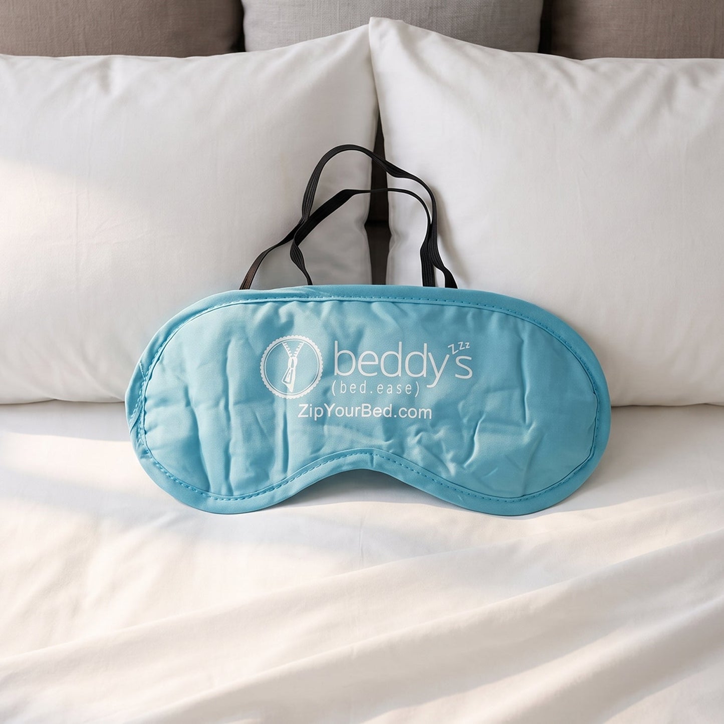 Soft Sleep Eye Mask Light Blocking Padded Eye Cover with Elastic Strap (1 Pc)