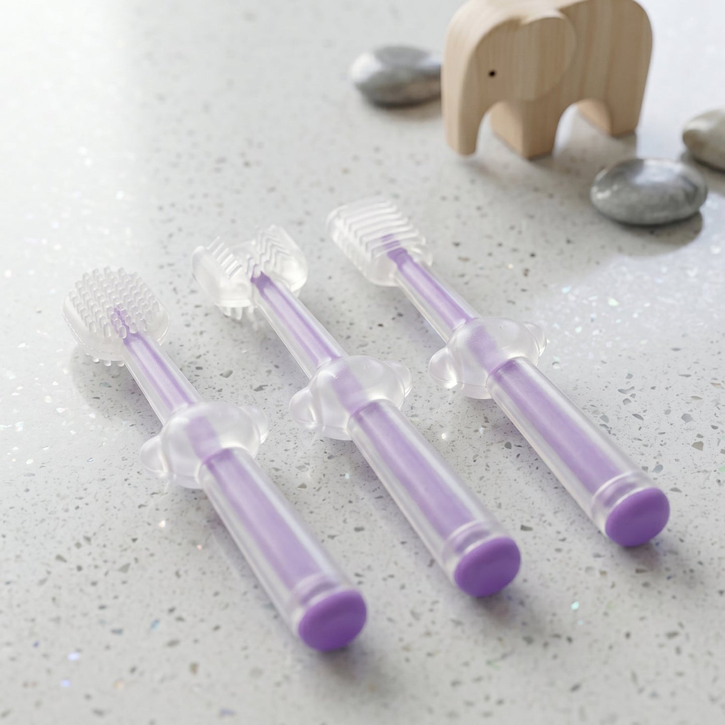 Soft Baby Toothbrush Set – Gentle on Gums, Easy to Use for Toddlers