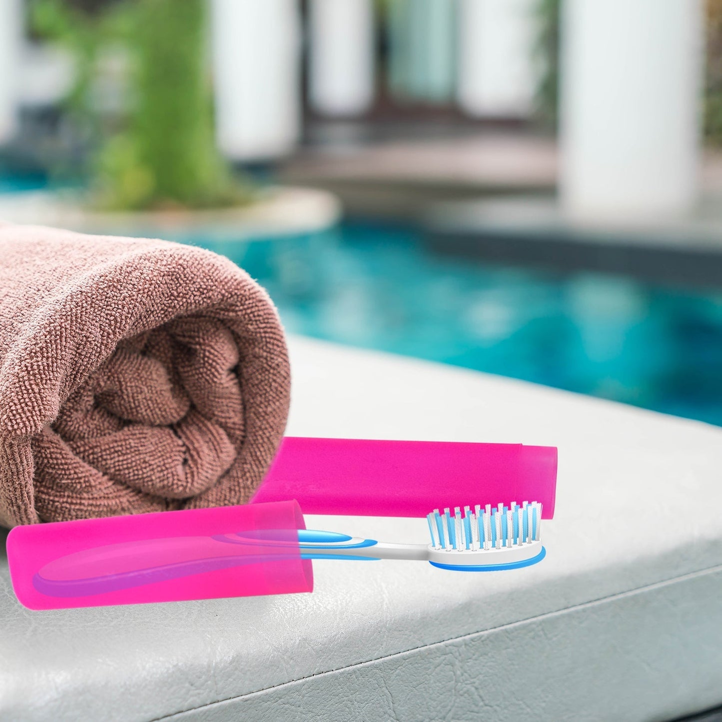 Portable Toothbrush Case – Dust-Proof Travel Holder (Pack of 4) | BrushedUp