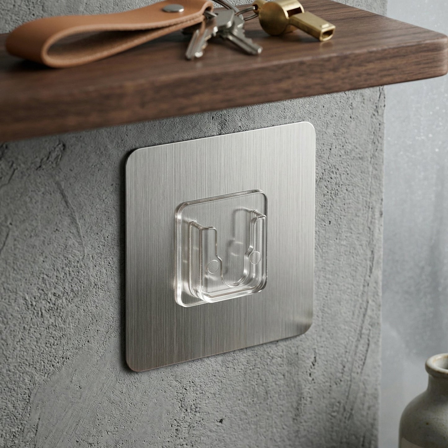 All-in-One Self Adhesive Wall Hook – Damage-Free, Organizer