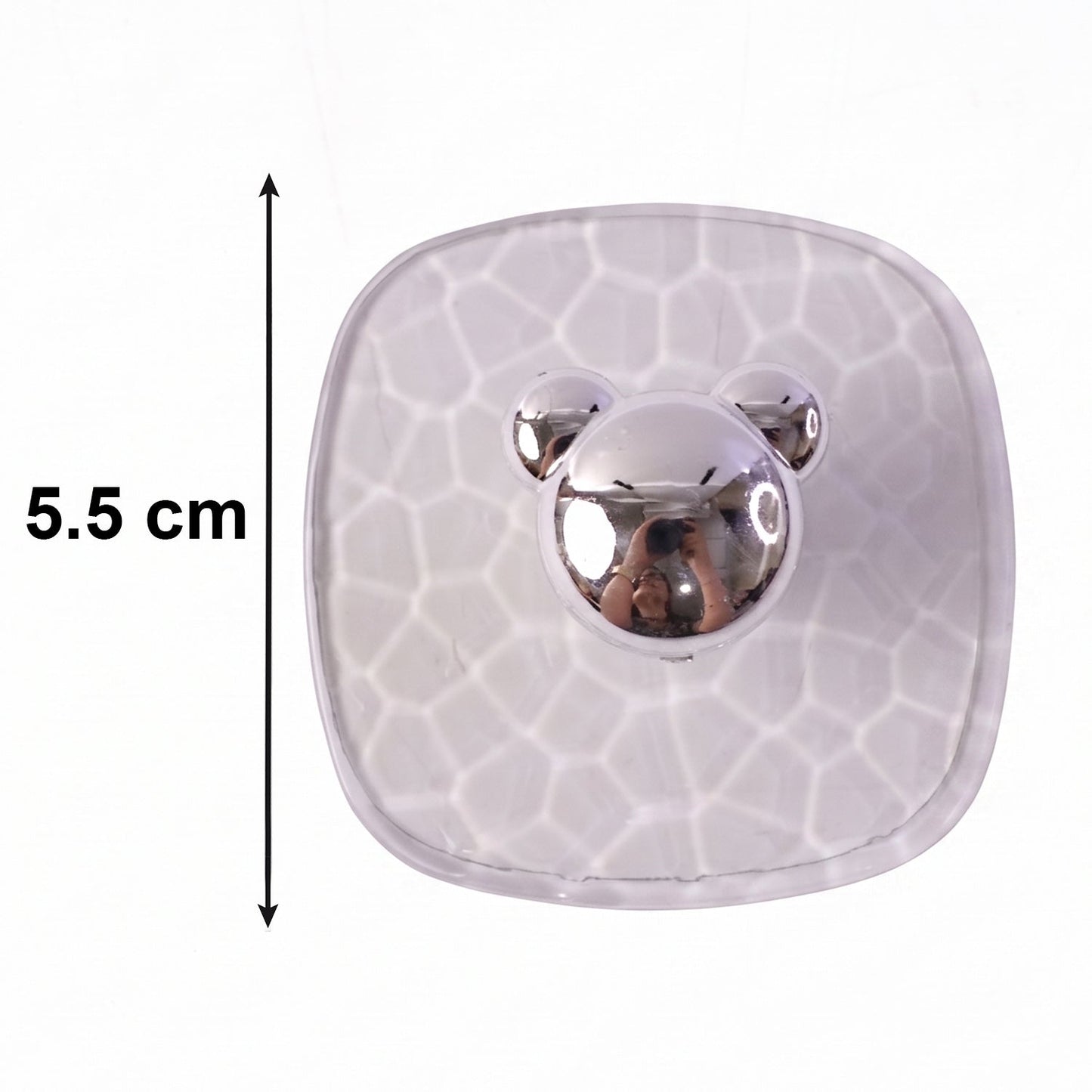 Adhesive Wall Hooks – Strong Clear Hold, No Damage 3 Pc Set