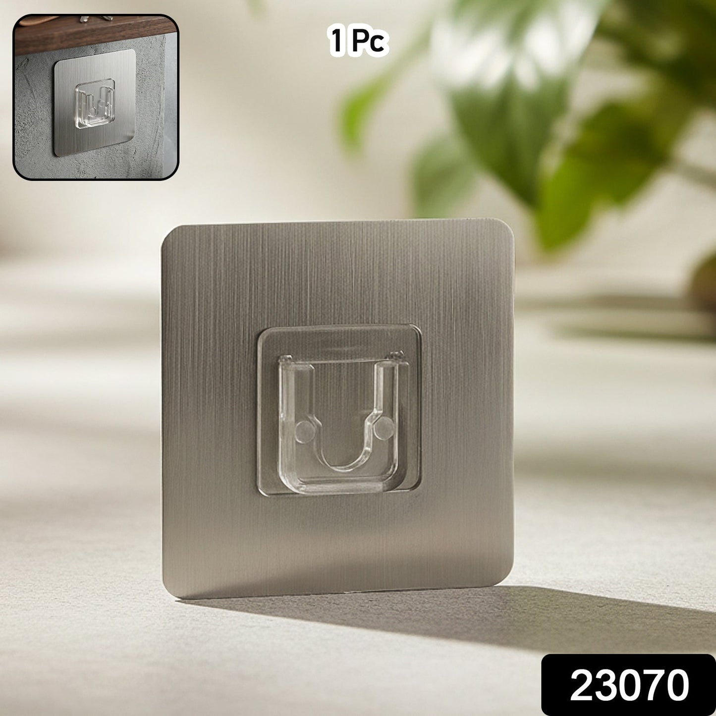 All-in-One Self Adhesive Wall Hook – Damage-Free, Organizer - main product view